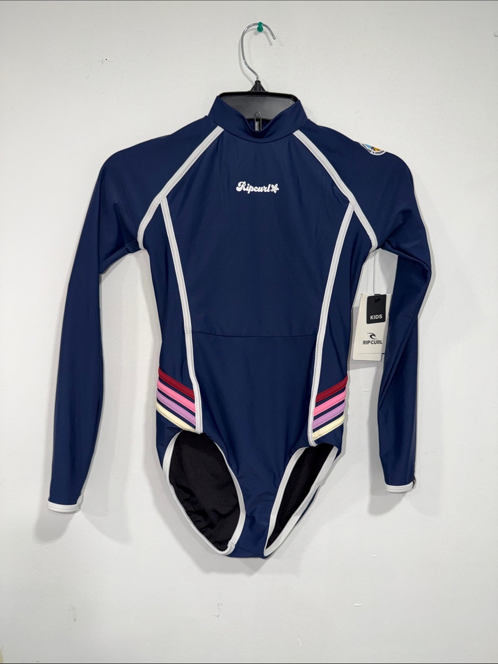 RIPCURL SURF REVIVAL LS SURFSUIT-GIRL , 12 kids